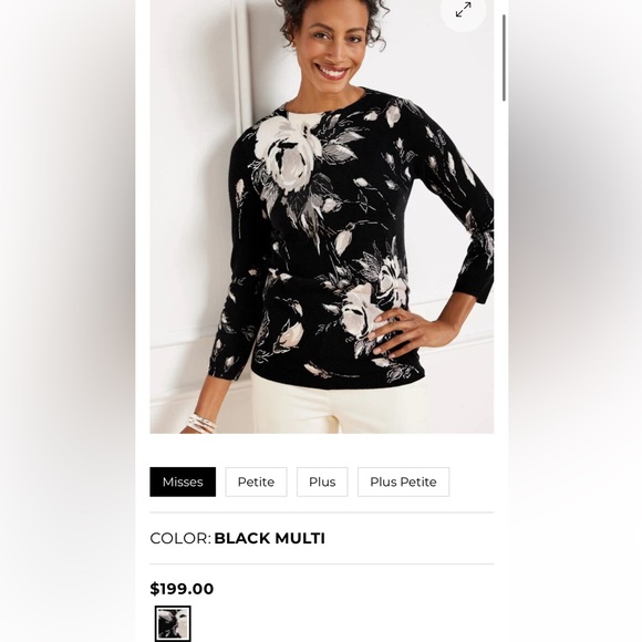 Talbots Cashmere Sweater - Picture 7 of 7